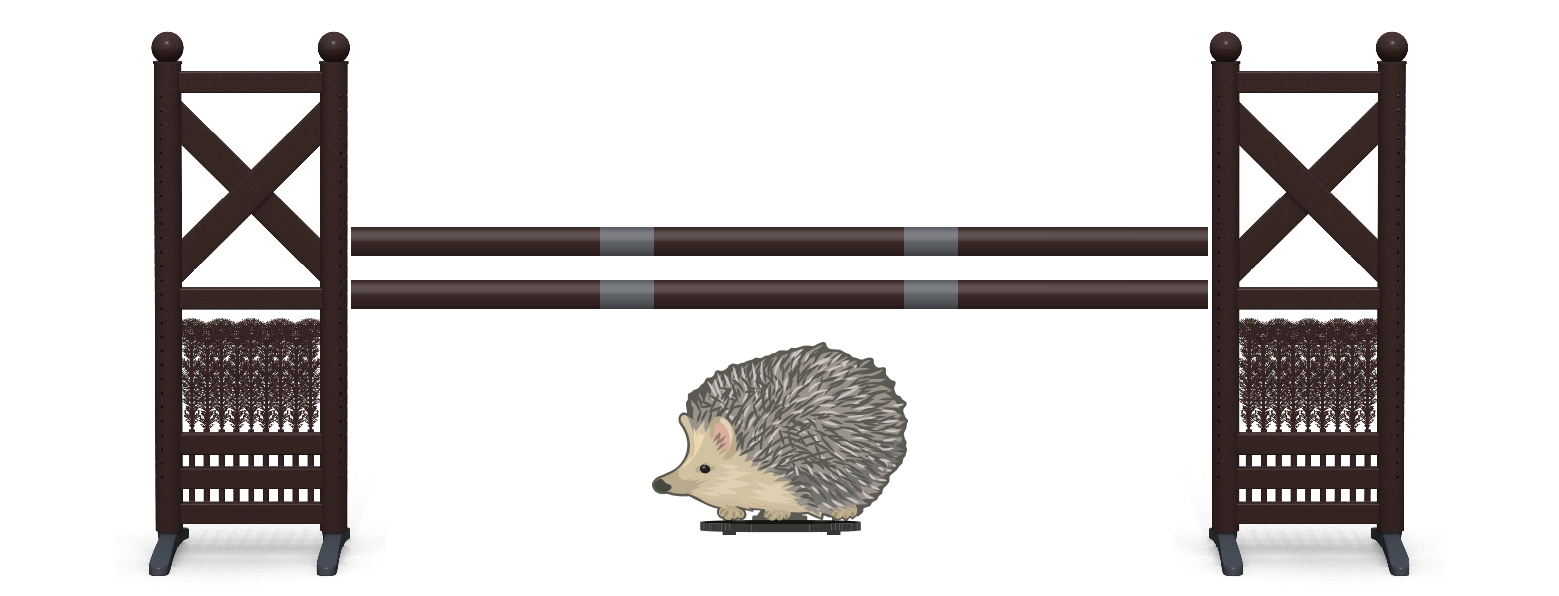 Hedgehog with brush