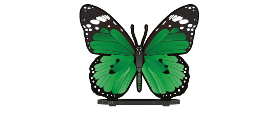 Skinny Fillers > Butterfly Filler > Green Butterfly